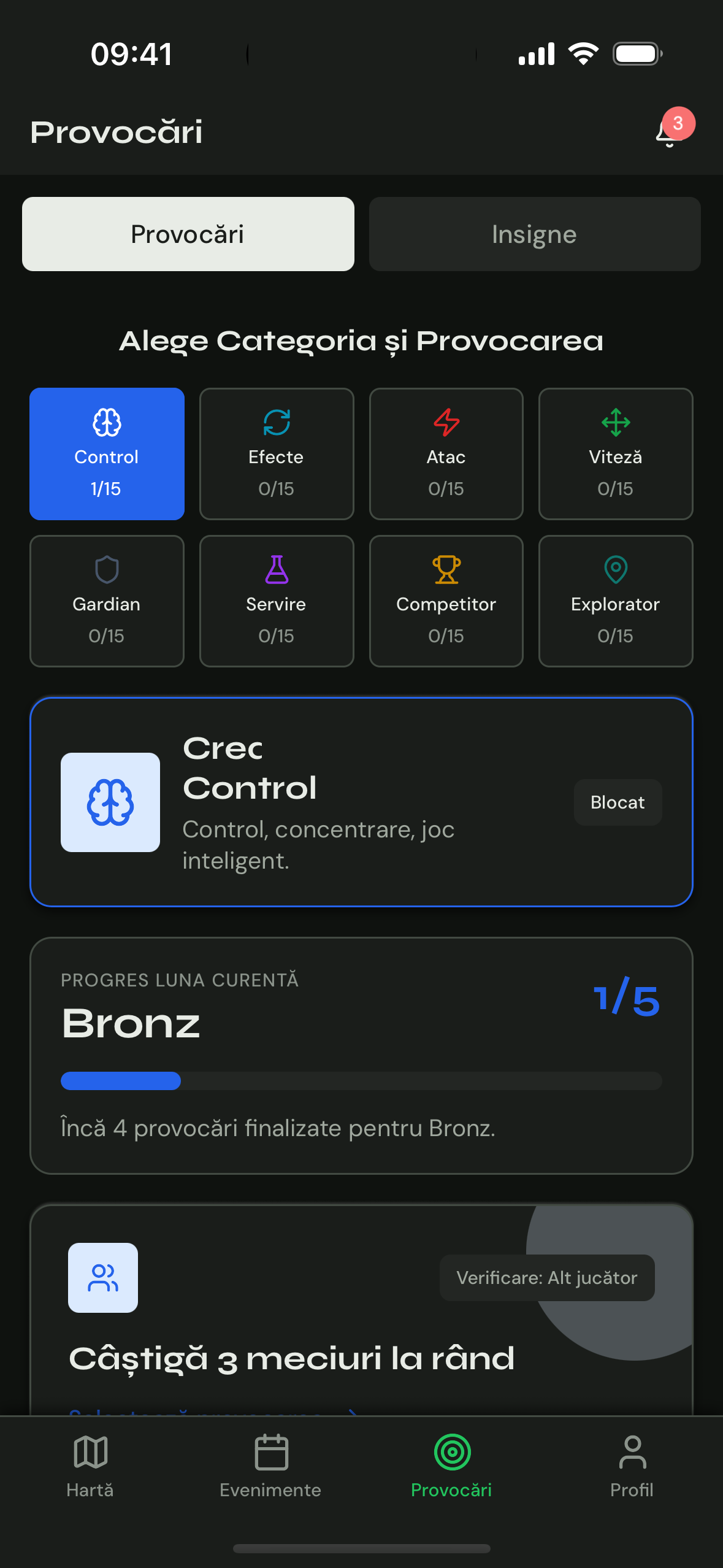 Challenges, badges and leaderboards.